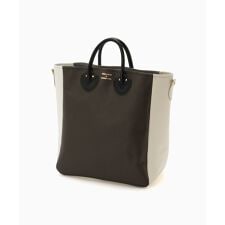 YOUNG & OLSEN 別注 Crazy Panel Leather Tote L
