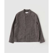 CARUSO(カルーゾ) Knapping Linen Stand Blouson