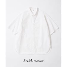 《予約》ETS.MATERIAUX(マテリオ) フレンチ ワークシャツ