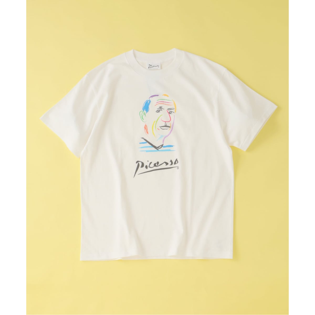 Pablo Picasso(パブロ・ピカソ) 別注 アート プリント Tシャツ