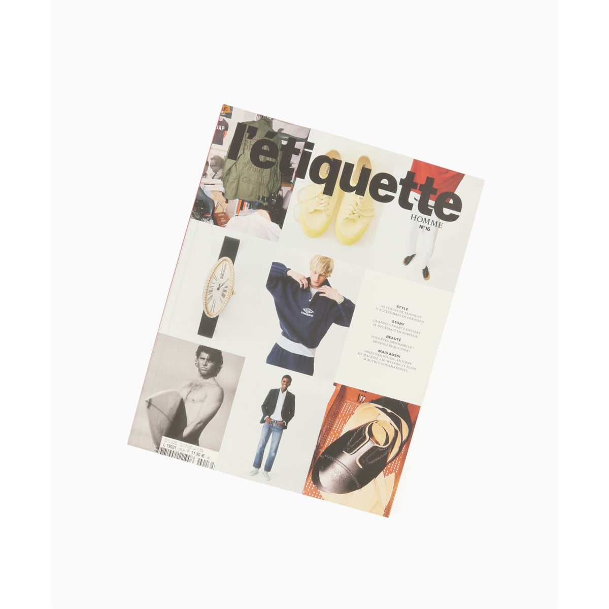 [�}���C]L'etiquette Magazine #16 FR/�G�f�B�t�B�X�iEDIFICE�j �\�m�^�J���[ K