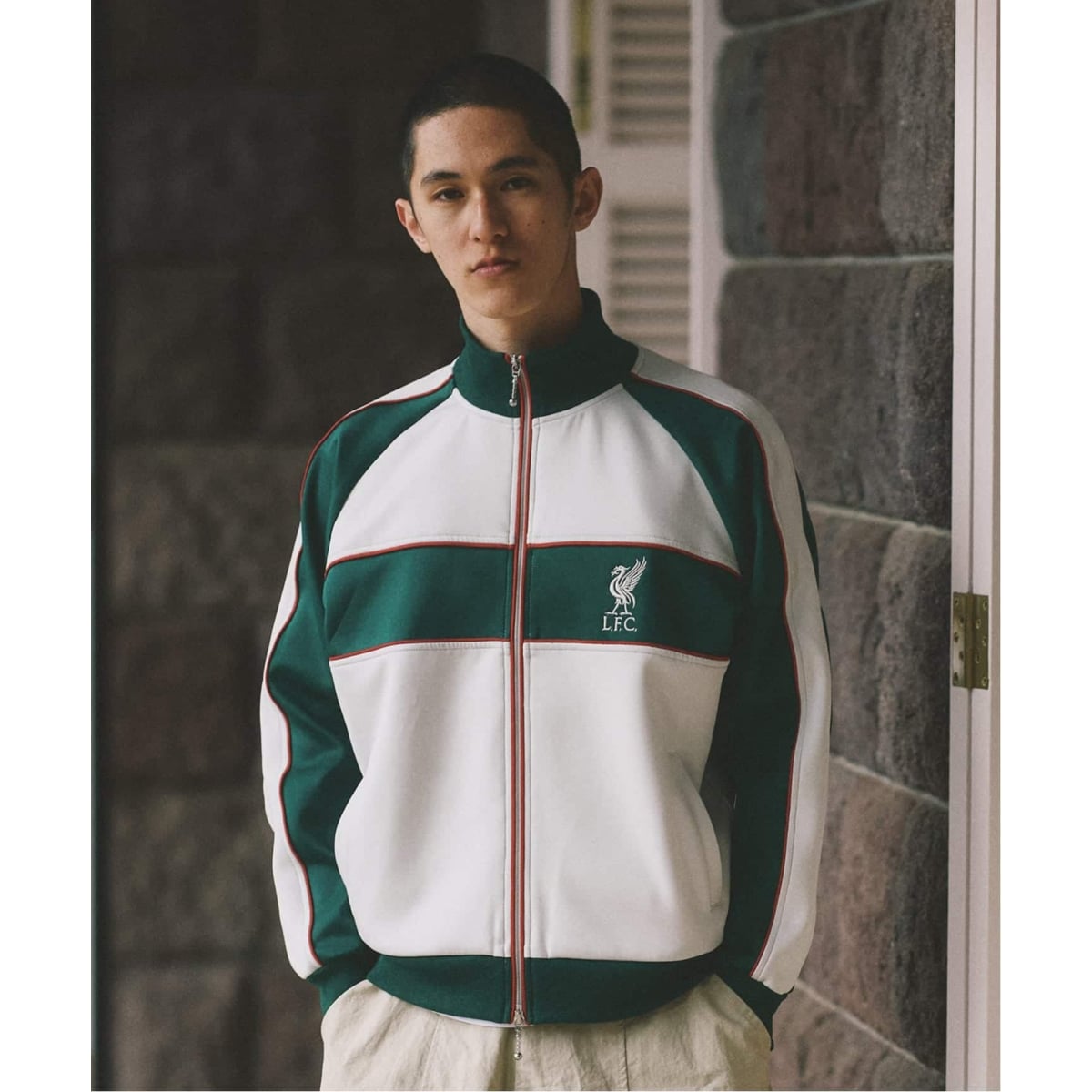  Liverpool FC ベンチコート　リバプール ビンテージ 予約》【Liverpool FC / リバプール FC】TRACK JACKET | 417