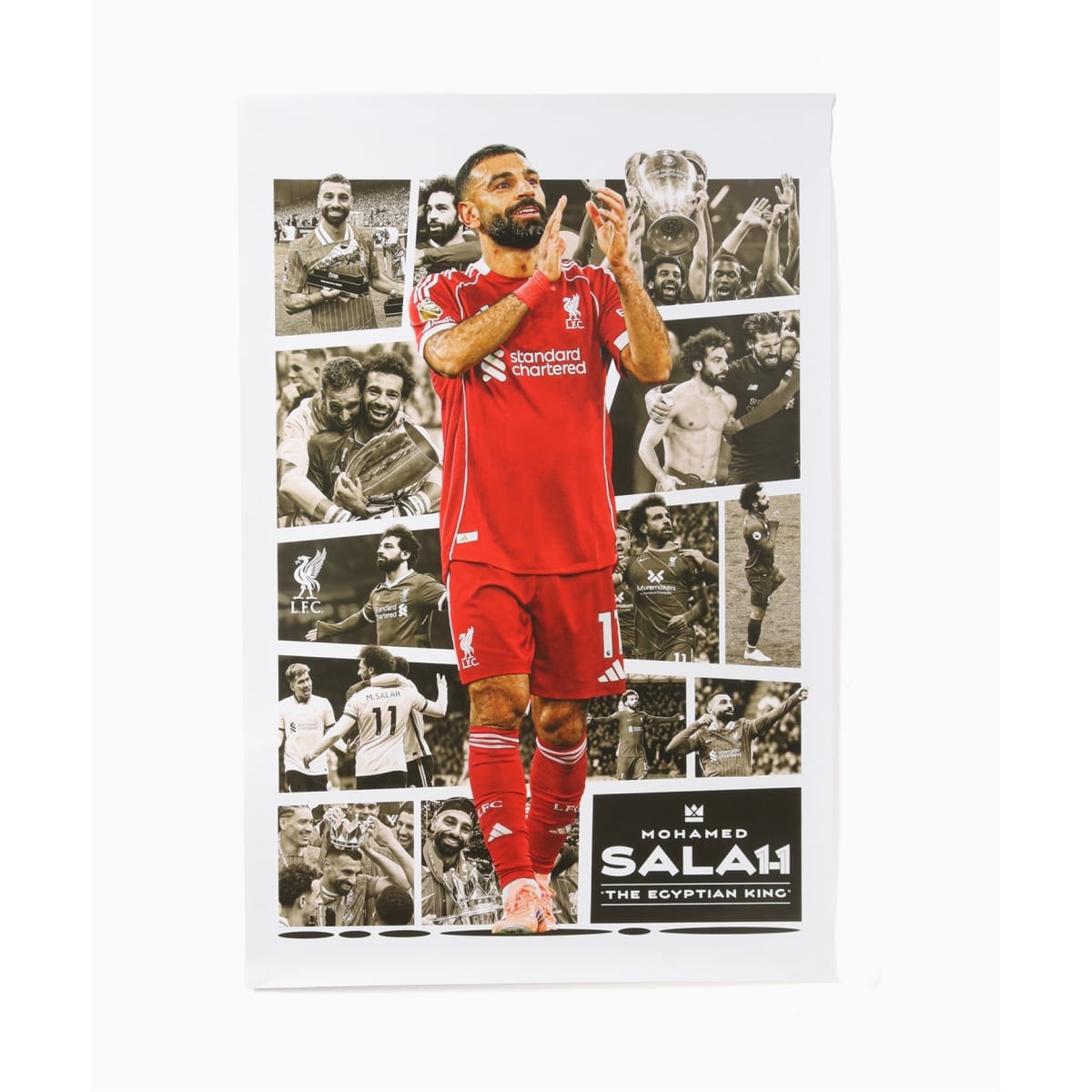 リバプールポスターセット Liverpool FC / リバプールFC】 SALAH MONTAGE POSTER | 417