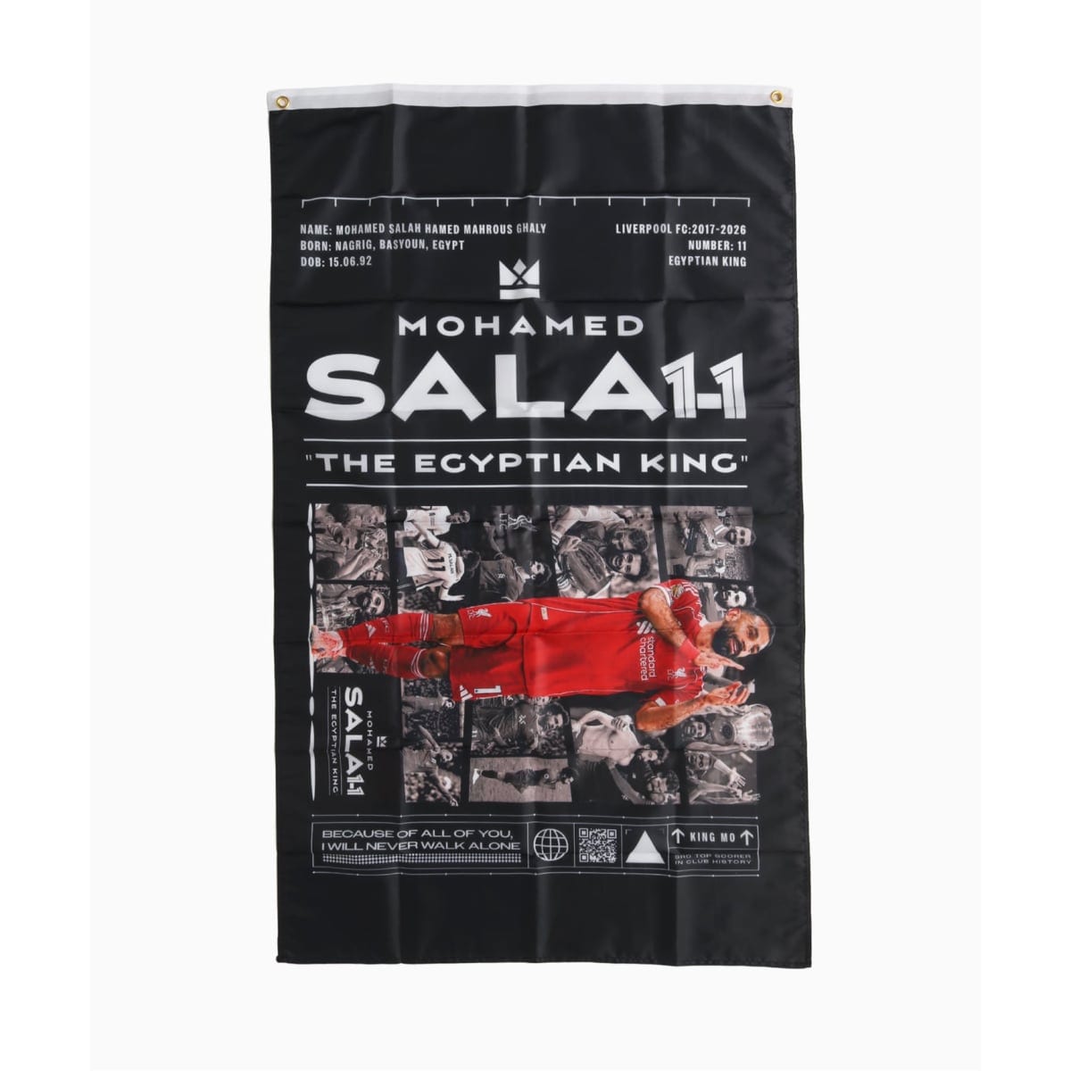 Liverpool FC / リバプールFC】 SALAH MONTAGE FLAG | 417