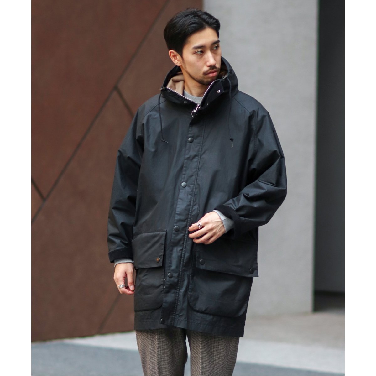 BARBOUR / バブアー EDIFICE 別注 HIKING COAT - library.iainponorogo