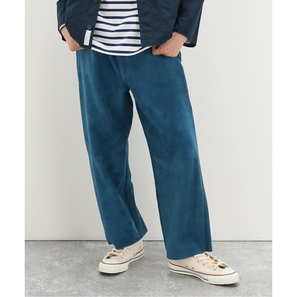 WESTOVERALLS / ウエストオーバーオールズ】SUEDE WIDE PANTS