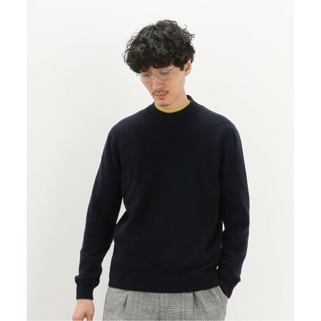 GRANSASSO / グランサッソ】カシミヤモックネック ニット 