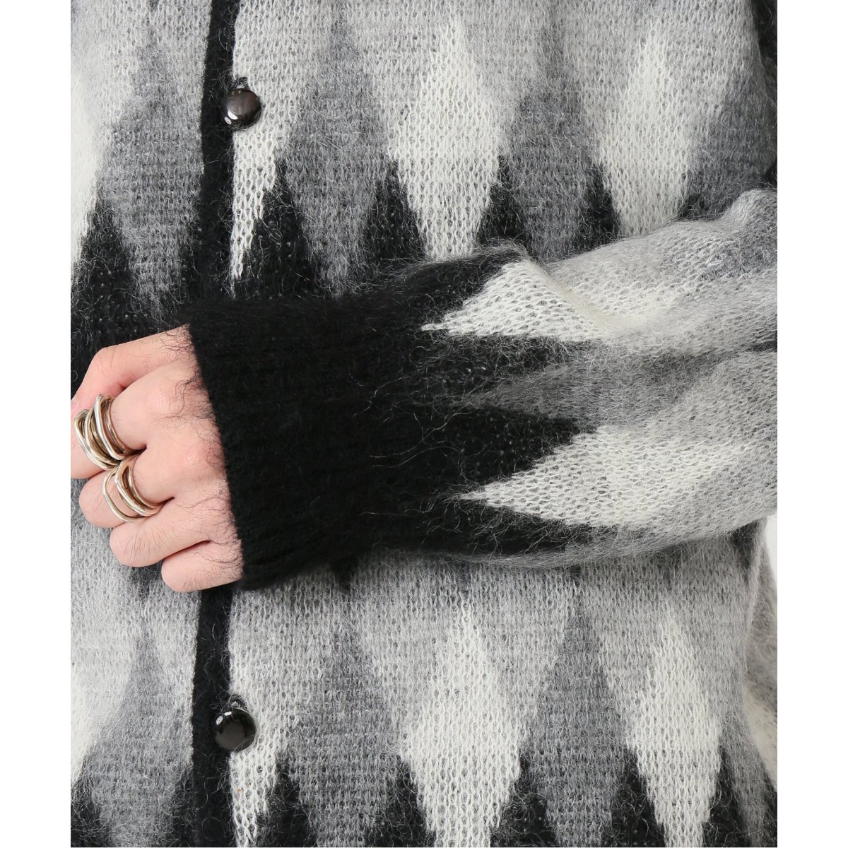 【NEEDLES/ニードルズ】417別注MOHAIRCARDIGAN