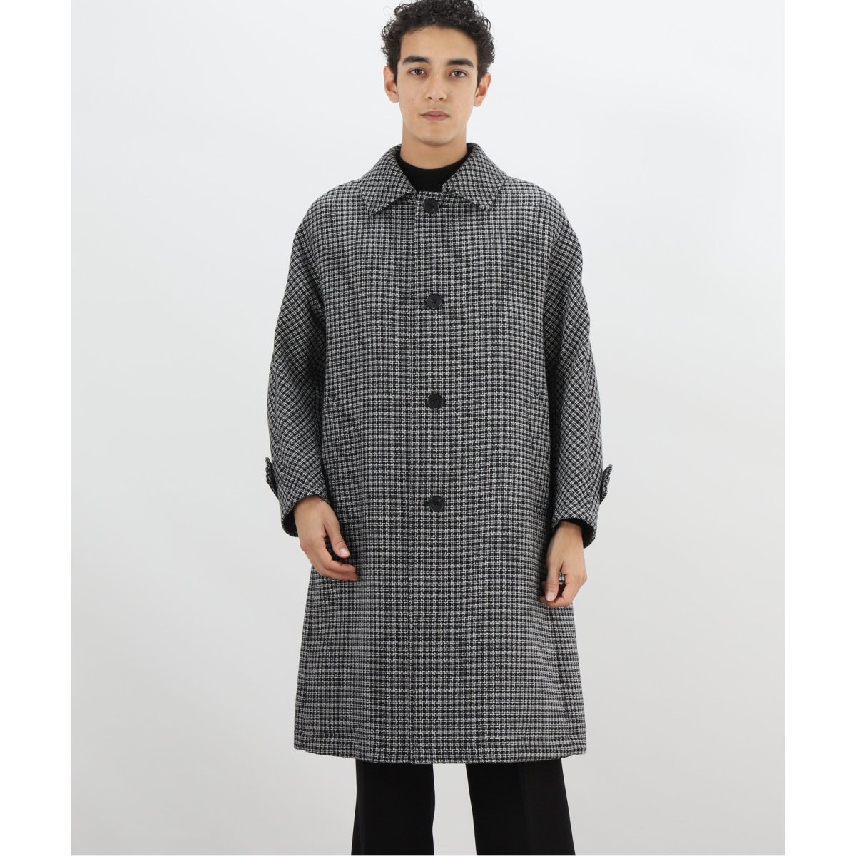 WELLDER Dolman Sleeve Balmacaan Coat | www.angeloawards.com