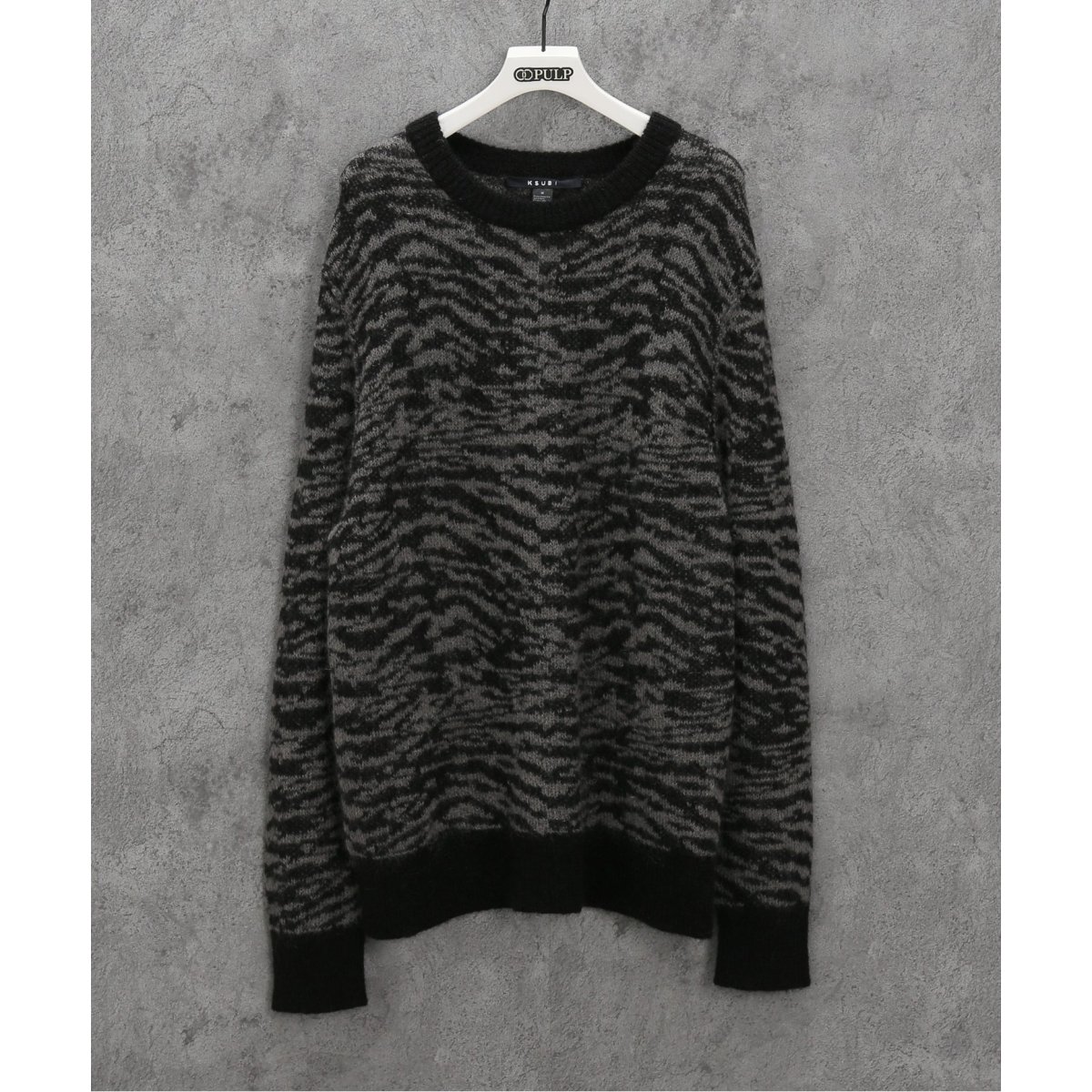 大得価高品質Sサイズ Ksubi Distortion Sweater Black ニット/セーター