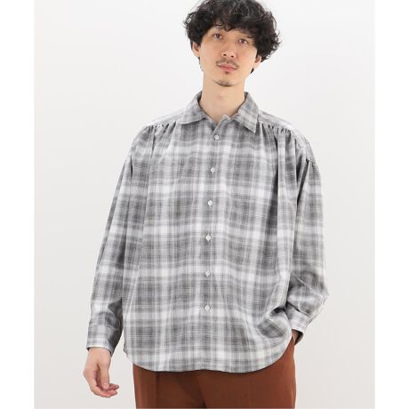 AIE PAINTER SHIRT SHADOW PLAID | 417 エディフィス(417 EDIFICE 