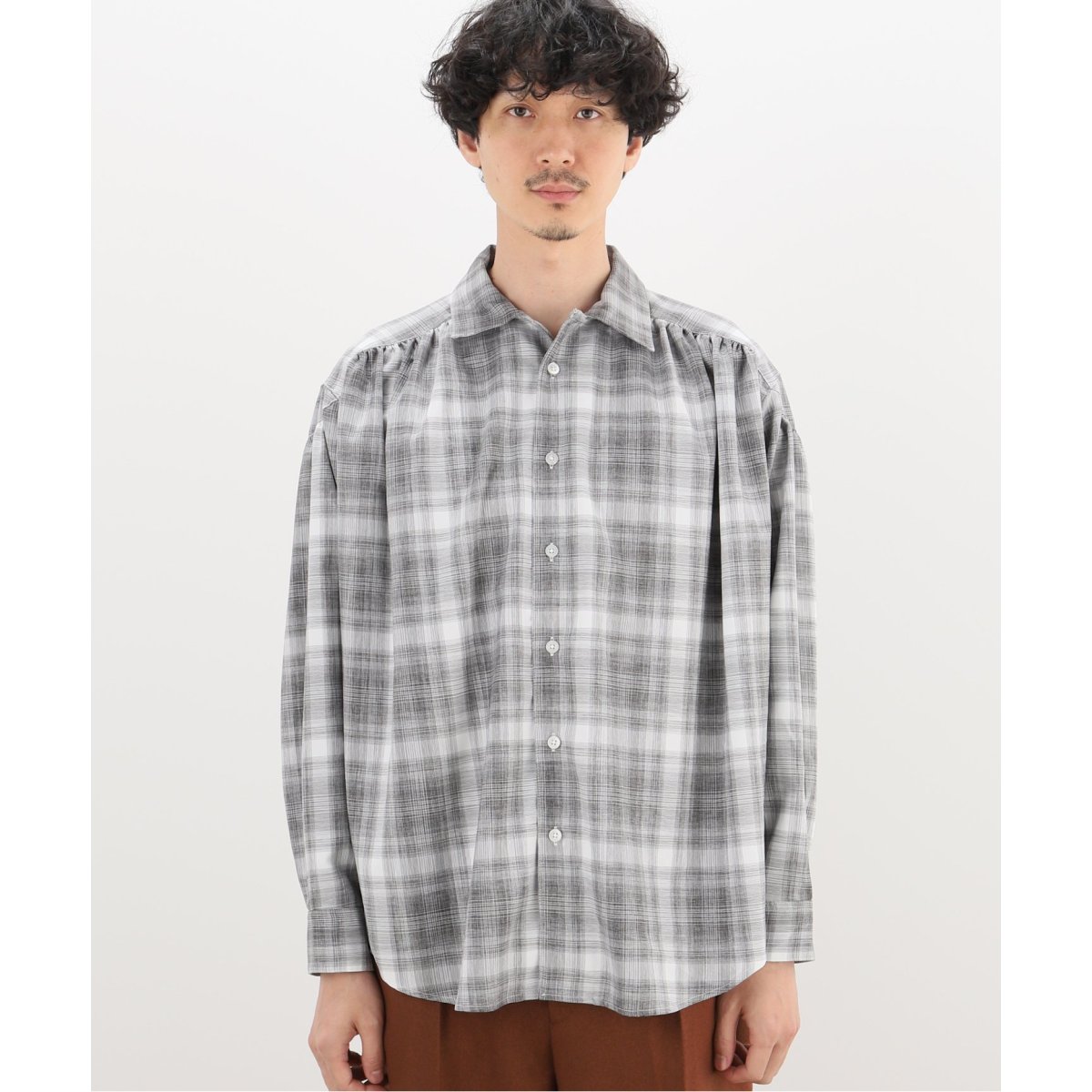 AIE PAINTER SHIRT SHADOW PLAID | 417 エディフィス(417 EDIFICE