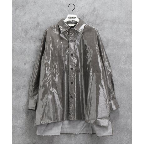 JIEDA / ジエダ】 LAMINATE OVER SHIRT | 417 エディフィス(417 