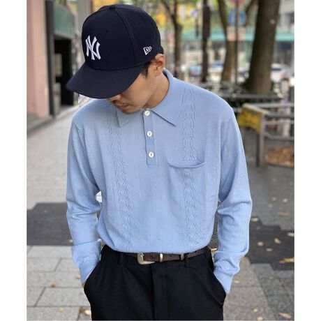SECOND LAYER / セカンド レイヤー】ポロ SWEATER | 417 エディフィス 