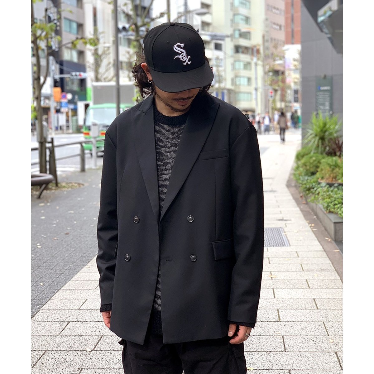 LOWNN / ローン】 RELAXED DOUBLE BREASTED BLAZER | 417 エディフィス