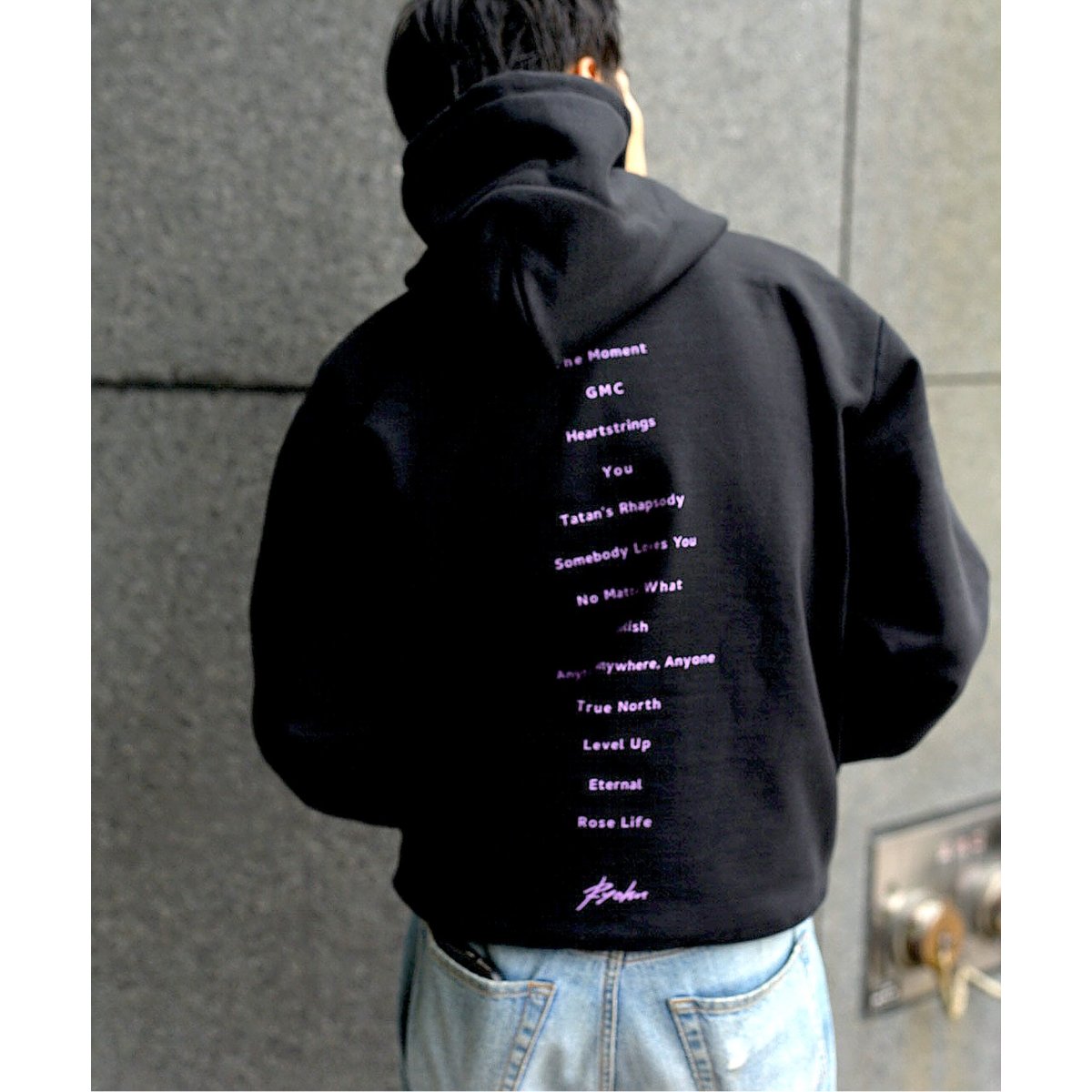 Ryohu / 呂布 / リョフ】 HOODIE 09 ANYTIME ANYWHERE ANYONE | 417