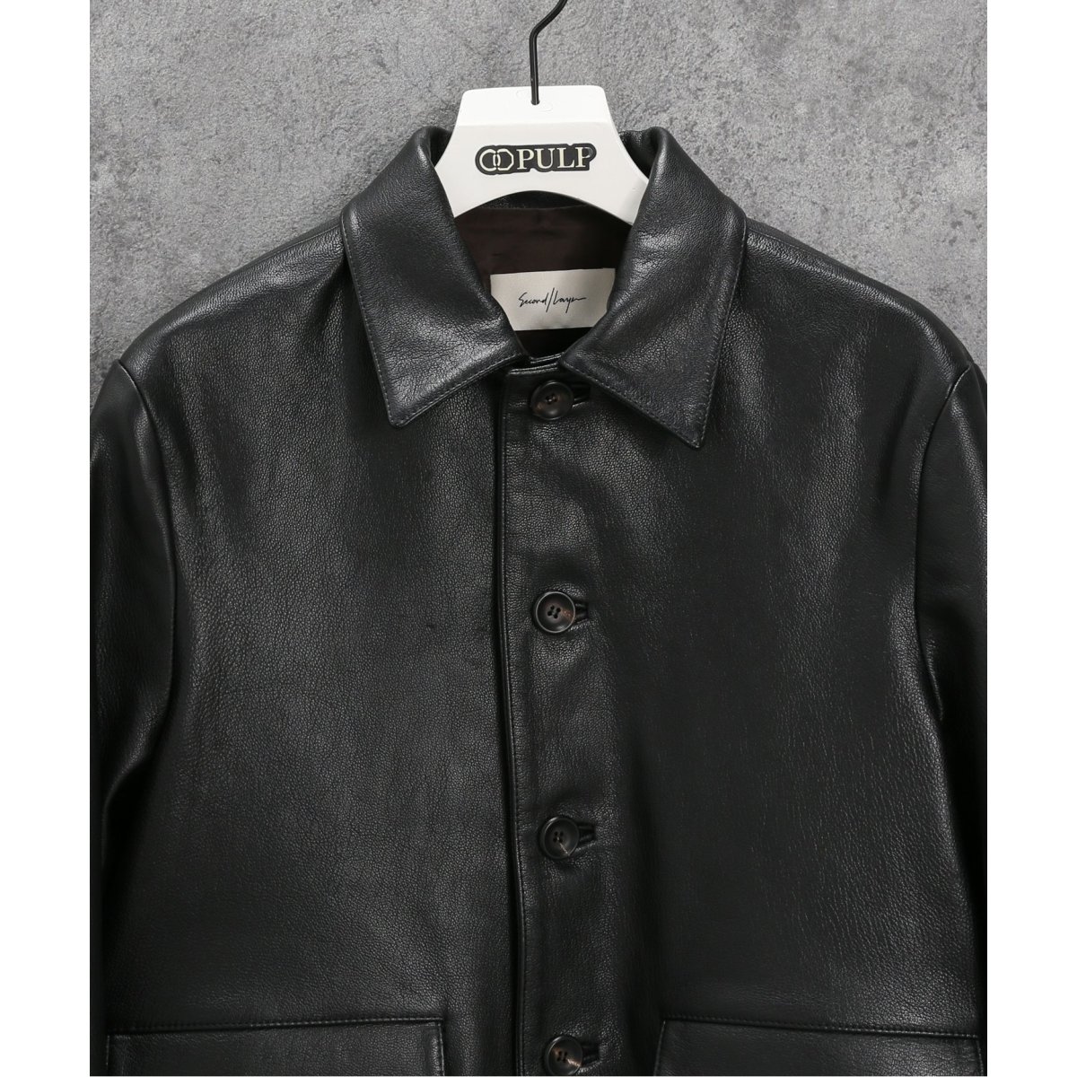 SECOND LAYER / セカンド レイヤー】 MAD DOG LEATHER JACKET | 417