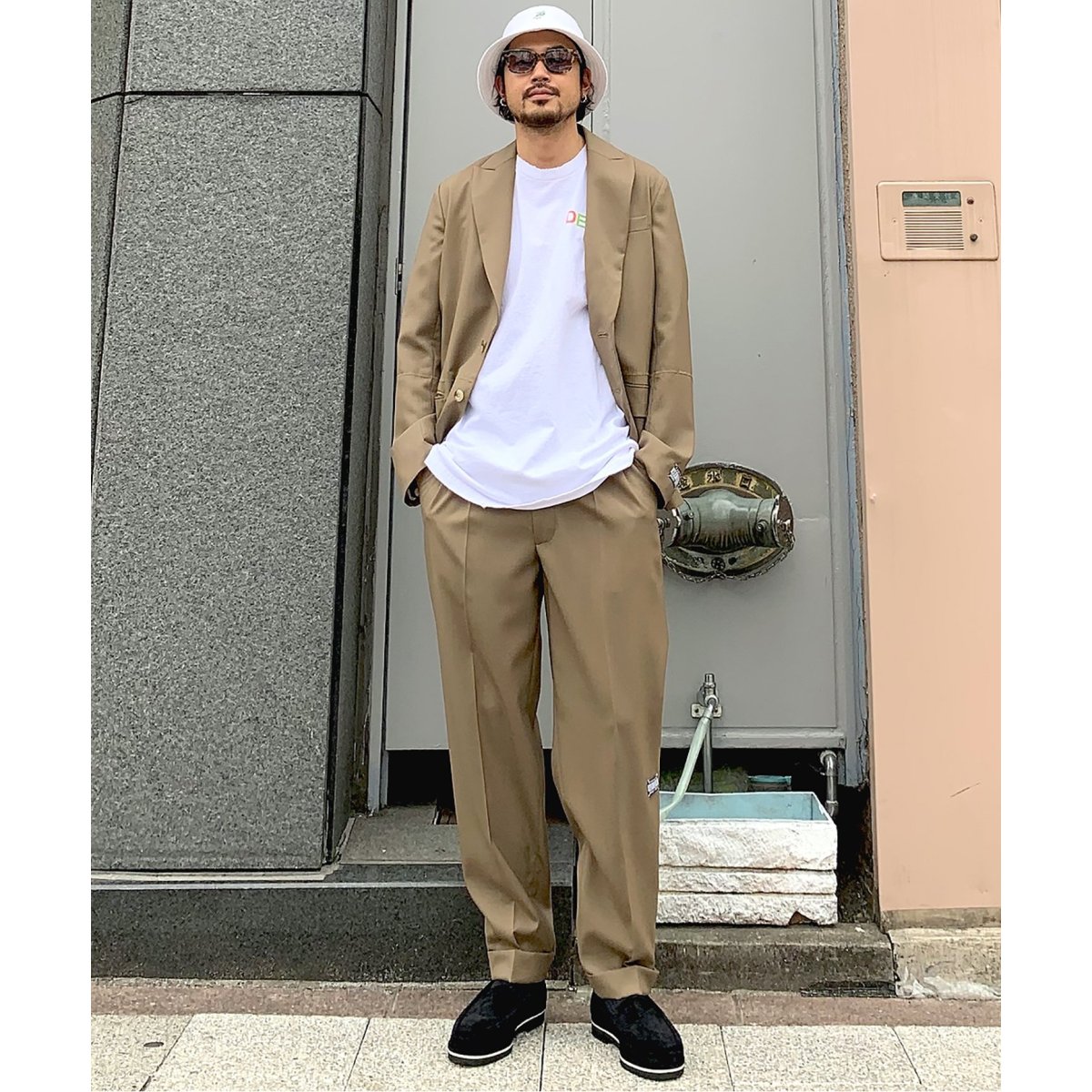 JieDa＞ 2TUCK TAPERED PANTS/パンツ smcint.com