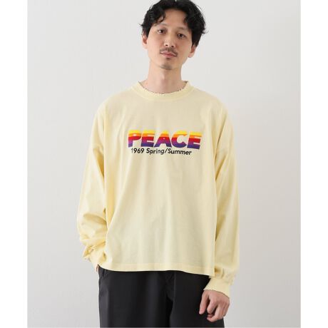 DAIRIKU / ダイリク】 PEACE VINTAGE LONGSLEEVE TEE | 417 