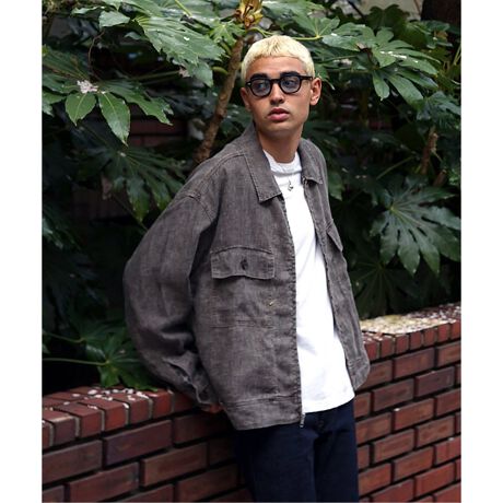 STUSSY / ステューシー】 BOXY LINEN ZIP JACKET | 417 エディフィス 