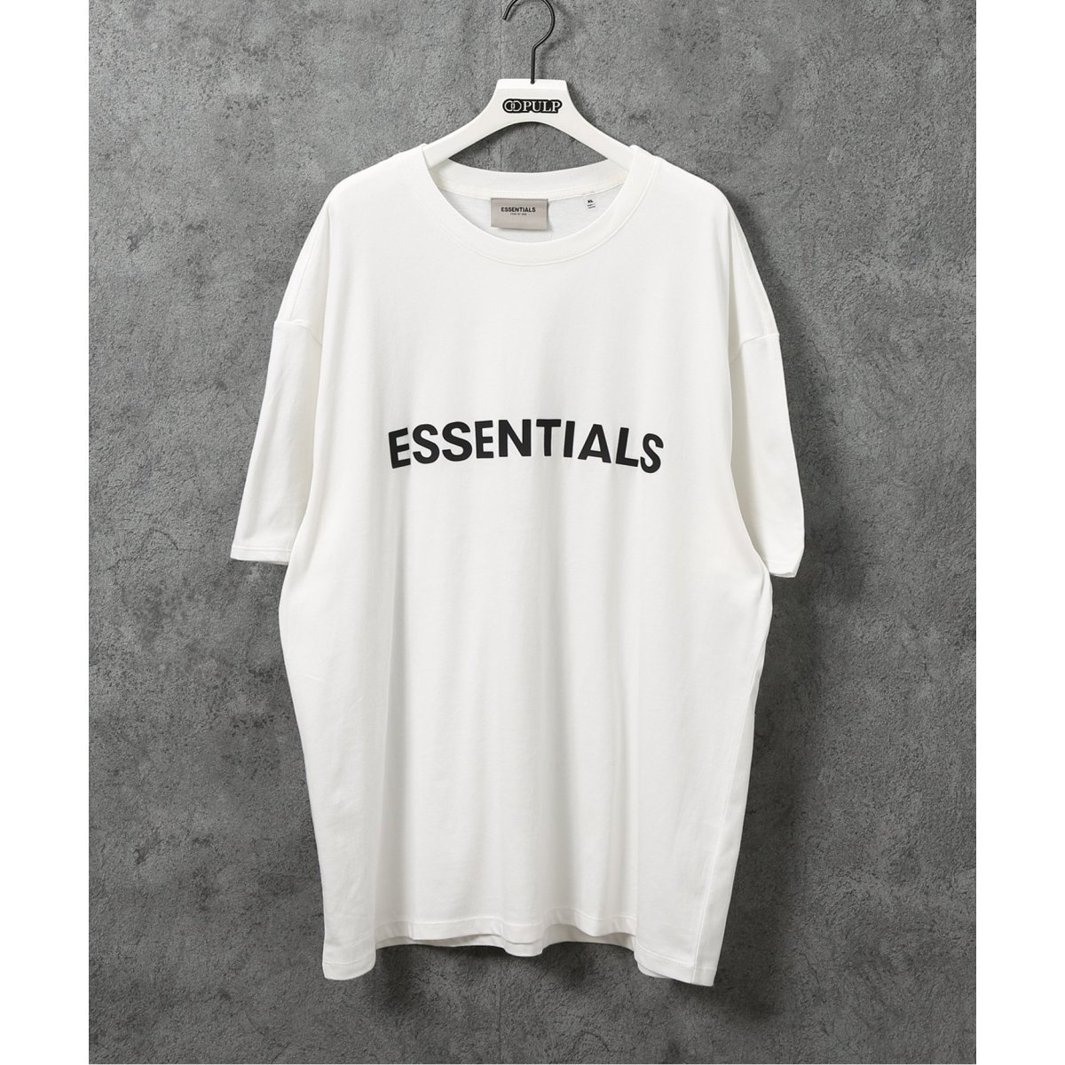 FOG エッセンシャルズ フロント 3Dロゴ 半袖 Tシャツ カーキ XL