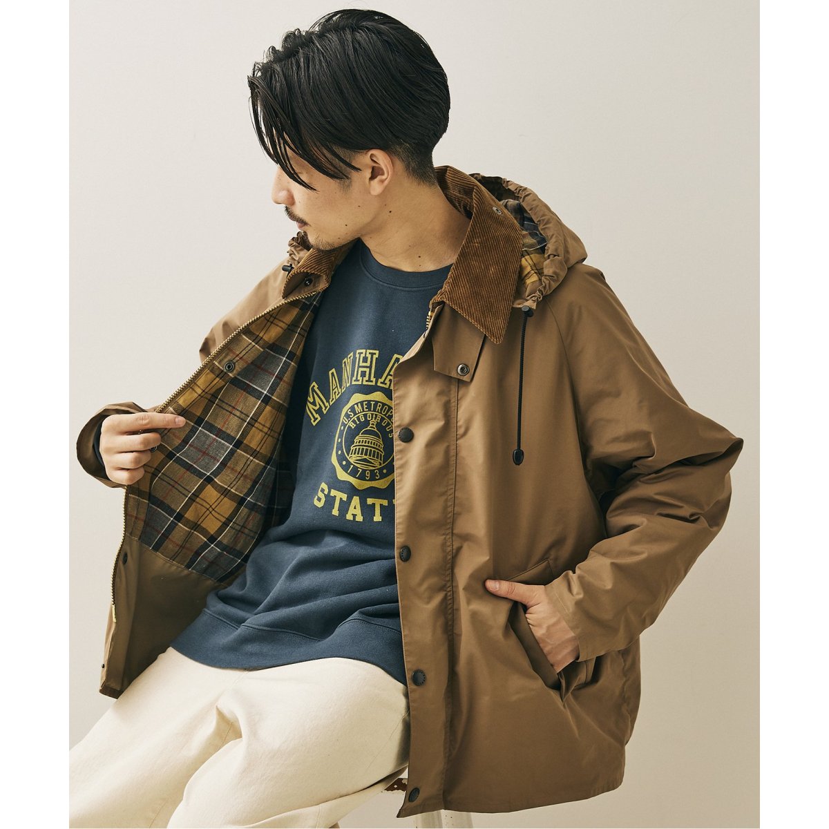 BARBOUR / バブアー】 別注 TRANSPORT HOODED | 417