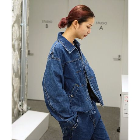 MATSUFUJI / マツフジ】 STONE BIO WASH DENIM JACKET | 417 