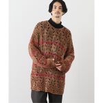 DAIRIKU / ダイリク】 TIE-DYE FLOWER PATTERN HAND KNIT | 417 