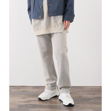DAIRIKU / ダイリク】 PONYBOY CUT OFF SWEATER PANTS | 417 