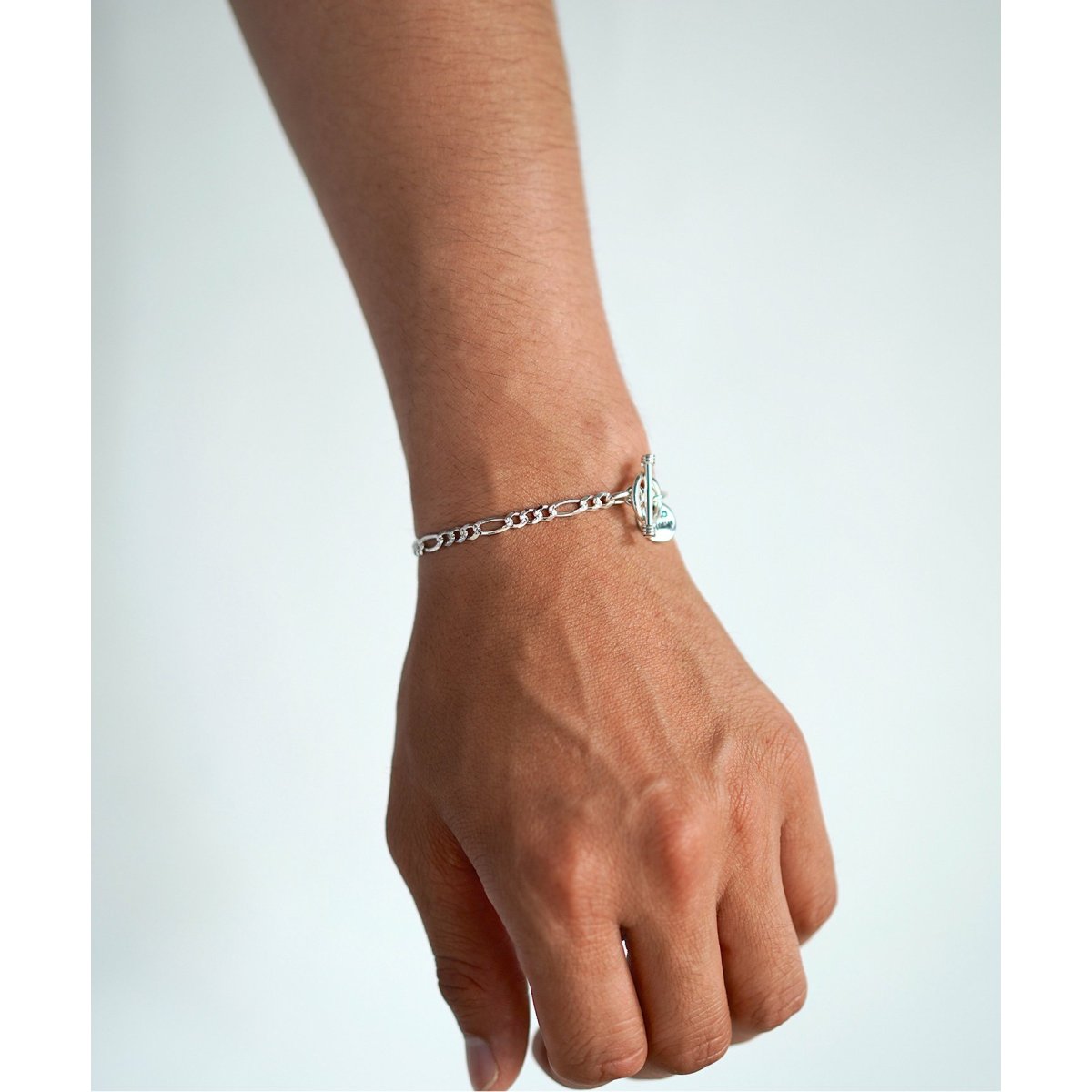 XOLO / ショロ】 BASICOVAL LINK (FIGARO) BRACELET - | 417