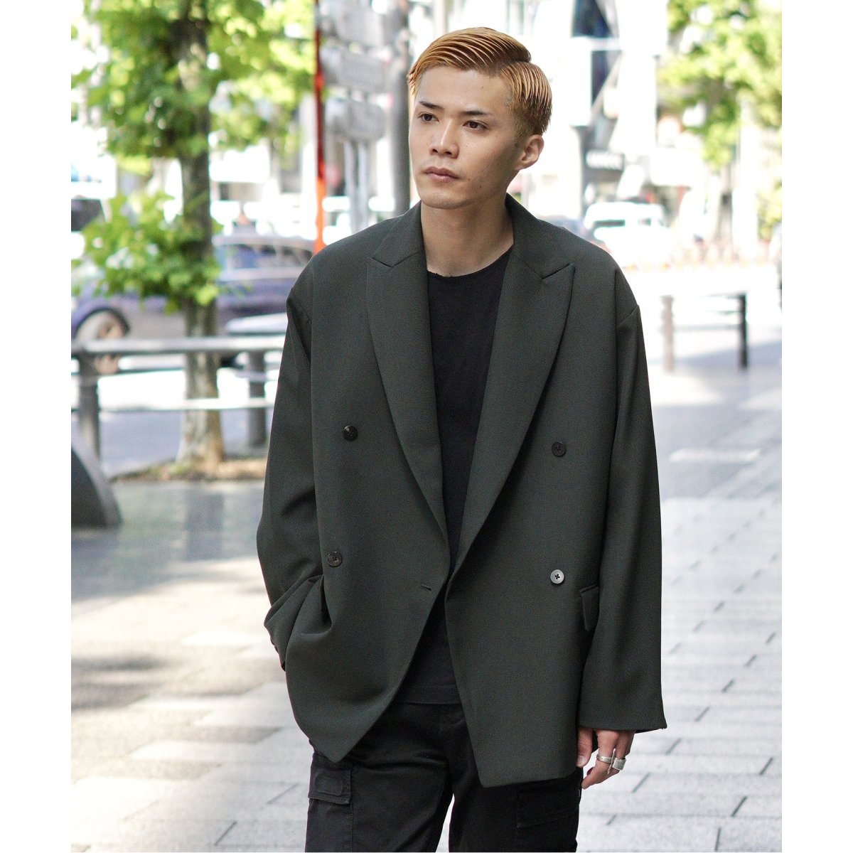 JieDa 20SS DOUBLE TAILORED JACKET &PANTS - セットアップ