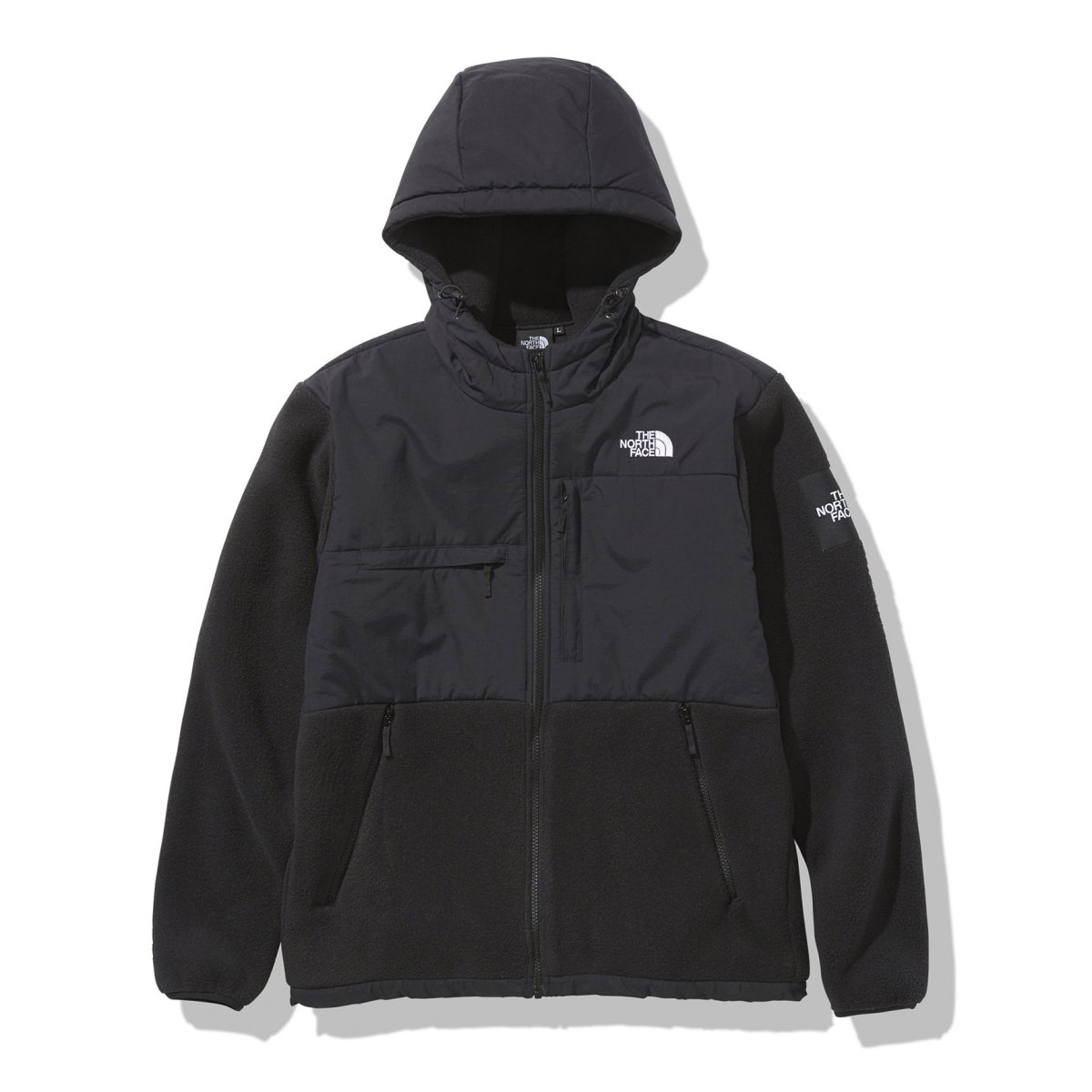 hooded northface denali