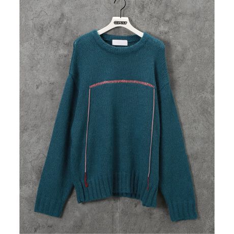 NEON SIGN / ネオンサイン】NE QUILTED MOHAIR JUMPER | 417  