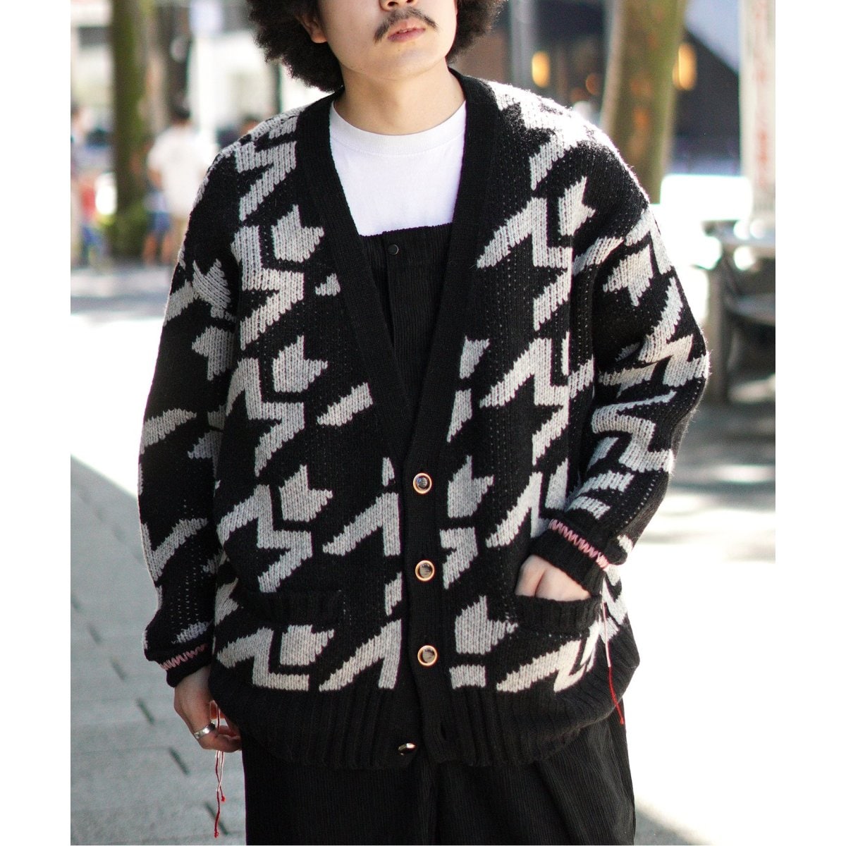 NEON SIGN / ネオンサイン】MW PLOVERS QUILTED CARDIGAN | 417