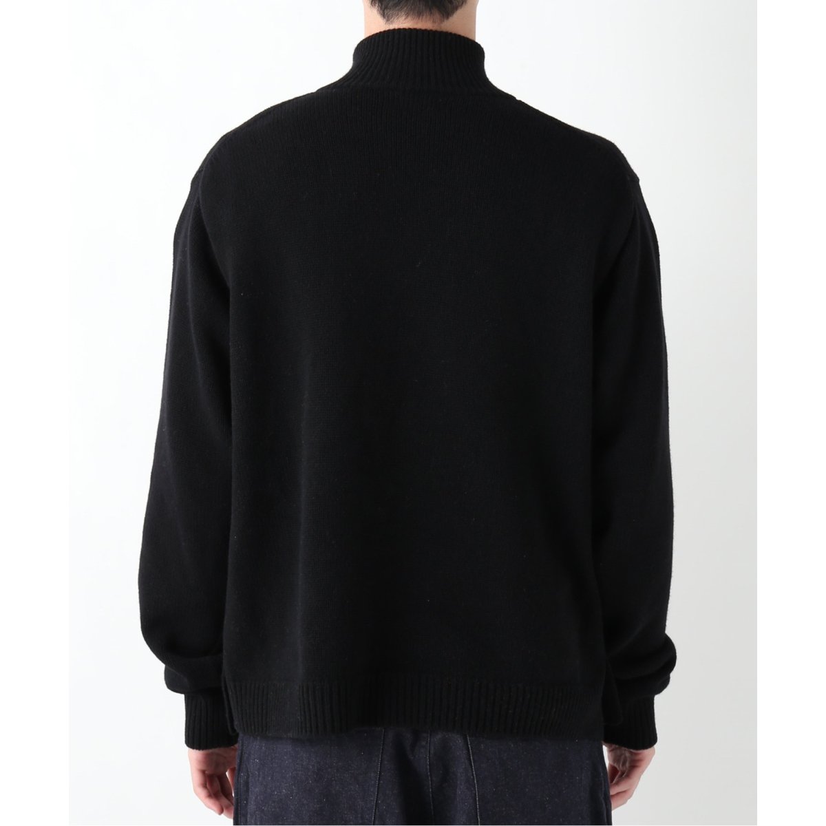 ALLEGE / アレッジ】HARF ZIP KNIT amevisao.com.br