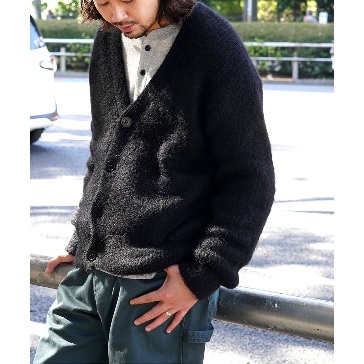 ALLEGE / アレッジ】MOHAIR CARDIGAN | 417 エディフィス(417