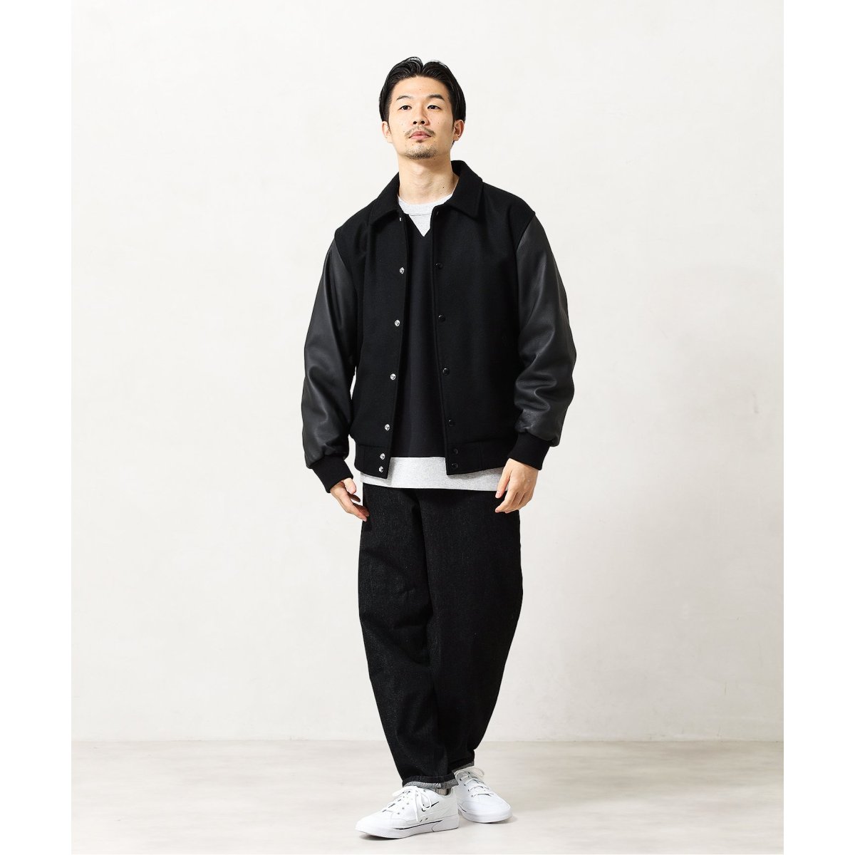 追加》【SKOOKUM / スクーカム】417別注 STADIUM JACKET / スタジャン