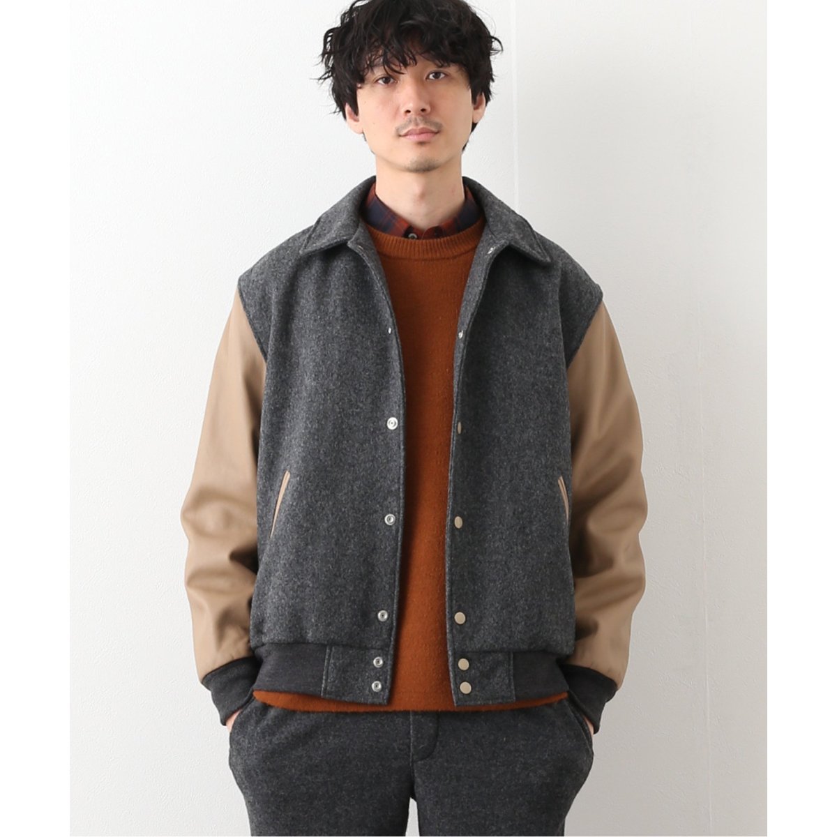 《追加》【SKOOKUM / スクーカム】417別注 STADIUM JACKET / スタジャン | 417 エディフィス(417 EDIFICE)  | 21011313003540 | ファッション通販 マルイウェブチャネル