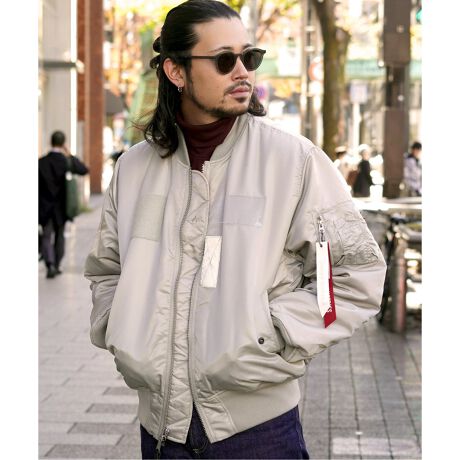 ALPHA INDUSTRIES × SWAPMOTORS】別注 MA-1 | 417 エディフィス(417 