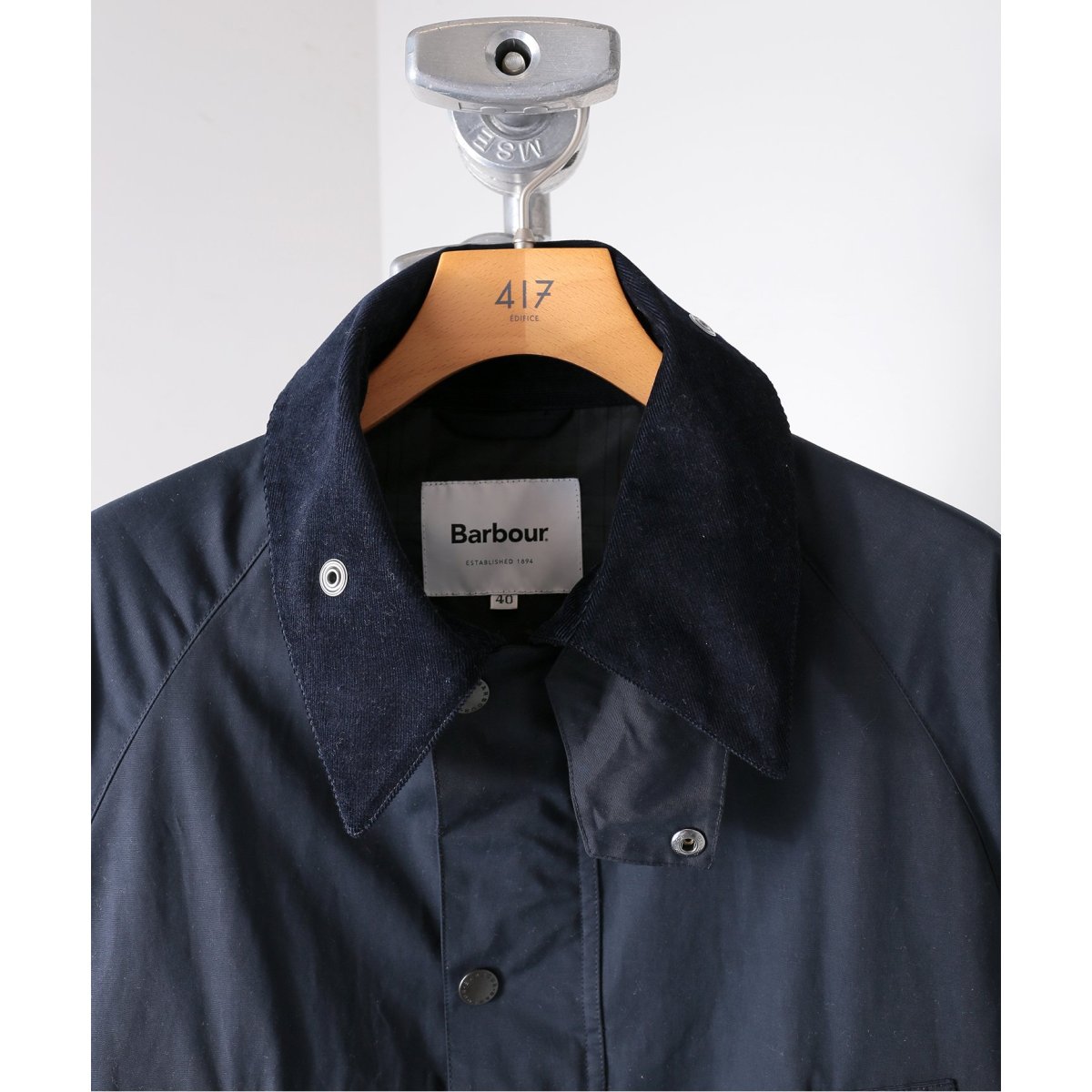 417 EDIFICE【BARBOUR】別注 OVER SIZE BEDALE www.dinh.dk