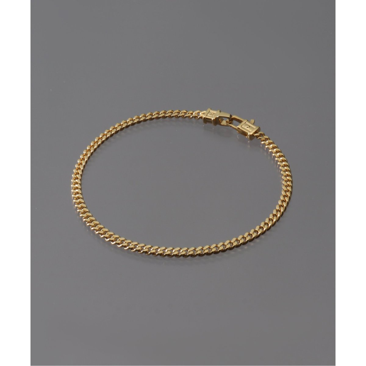 TOM WOOD / トムウッド】CURB BRACELET M GOLD | 417 エディフィス(417