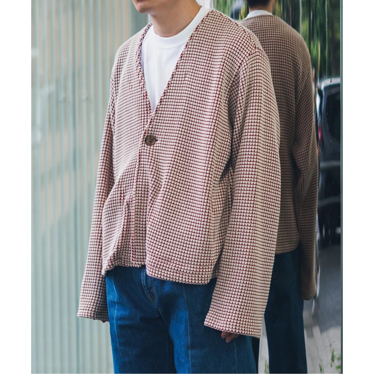 MATSUFUJI / マツフジ】BIG WAFFLE CARDIGAN | 417 エディフィス(417