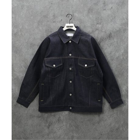 NEONSIGN / ネオンサイン】DROP SLEEVE DENIM JACKET RIGID | 417 