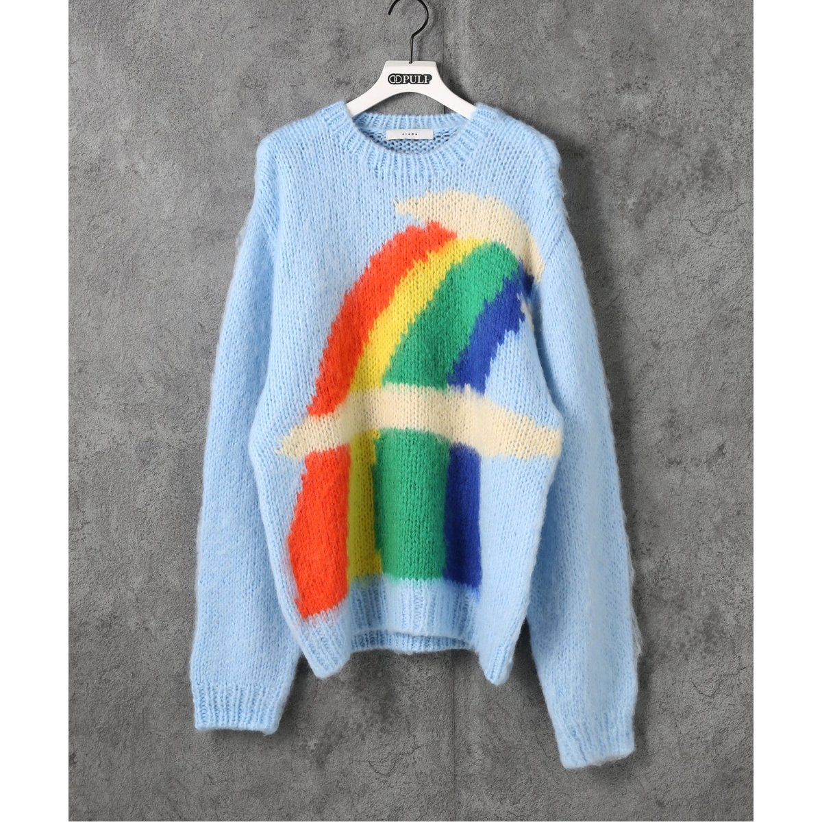 JIEDA / ジエダ】MOHAIR MIX RAINBOW KNIT | 417 エディフィス(417