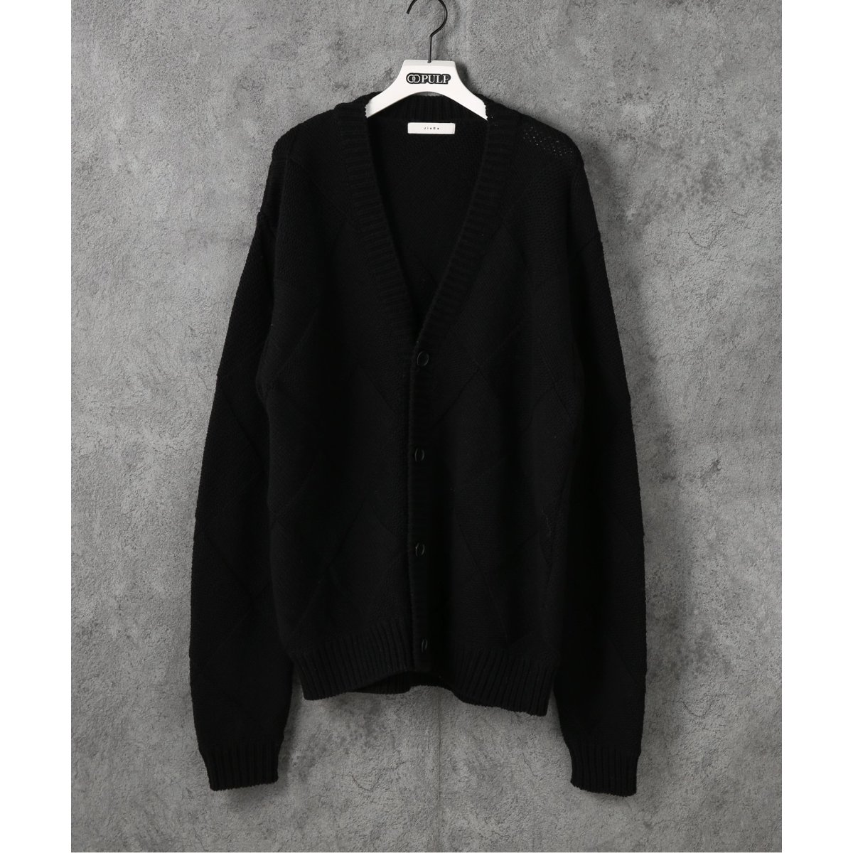 JIEDA / ジエダ】PANEL WOVEN CARDIGAN | 417 エディフィス(417