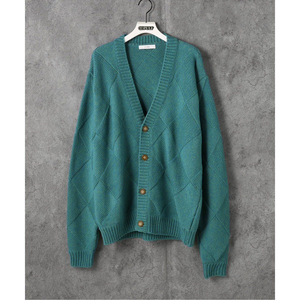 JIEDA / ジエダ】PANEL WOVEN CARDIGAN | 417 エディフィス(417