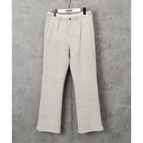 JIEDA / ジエダ】WOOL RIB SLACKS | 417 エディフィス(417 EDIFICE 