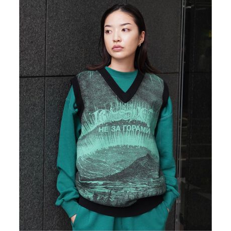 RASSVET / ラスベート】SKAZKA SLEEVELESS KNIT | 417 エディフィス 