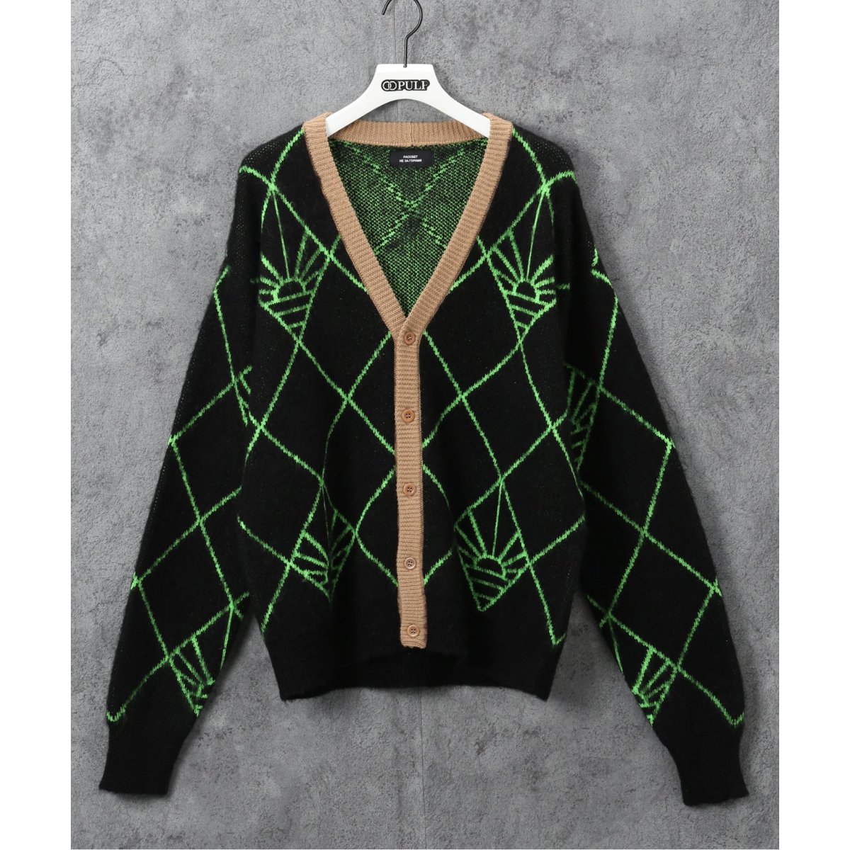 RASSVET / ラスベート】LOGO CARDIGAN KNIT | 417 エディフィス(417