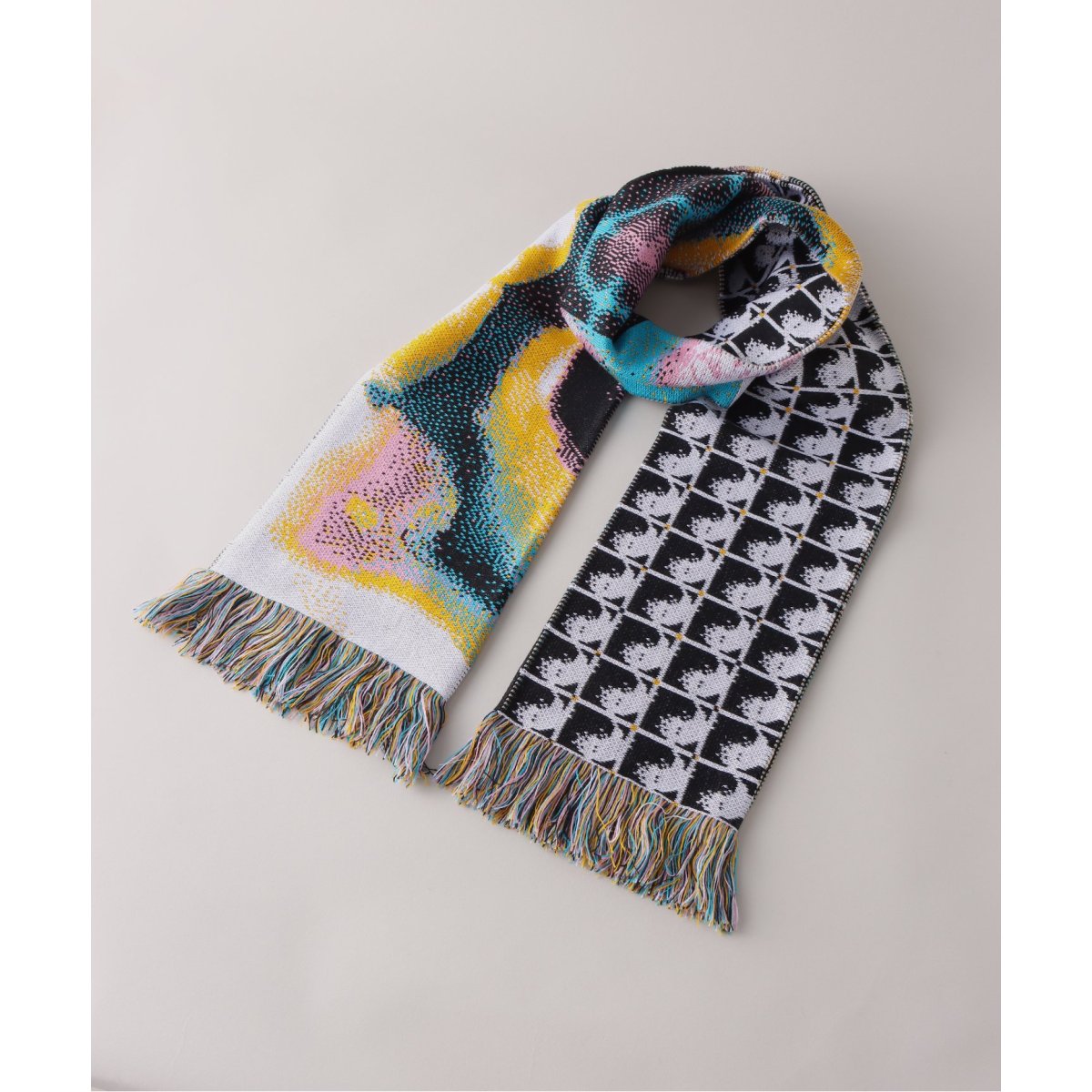 MONTMARTRE NEW YORK / モンマルトル ニューヨーク】YIN&YANG SCARF